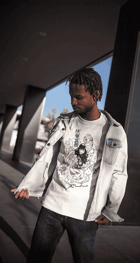 טי שירט אנימה טוג'י פושיגורו