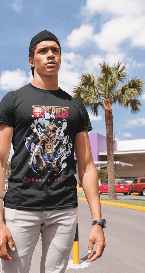 טי שירט אנימה לופי גיר 5