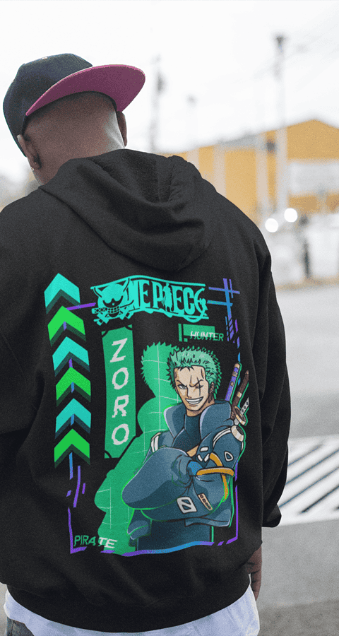 סווטשירט אנימה רורונה זורו אגהד