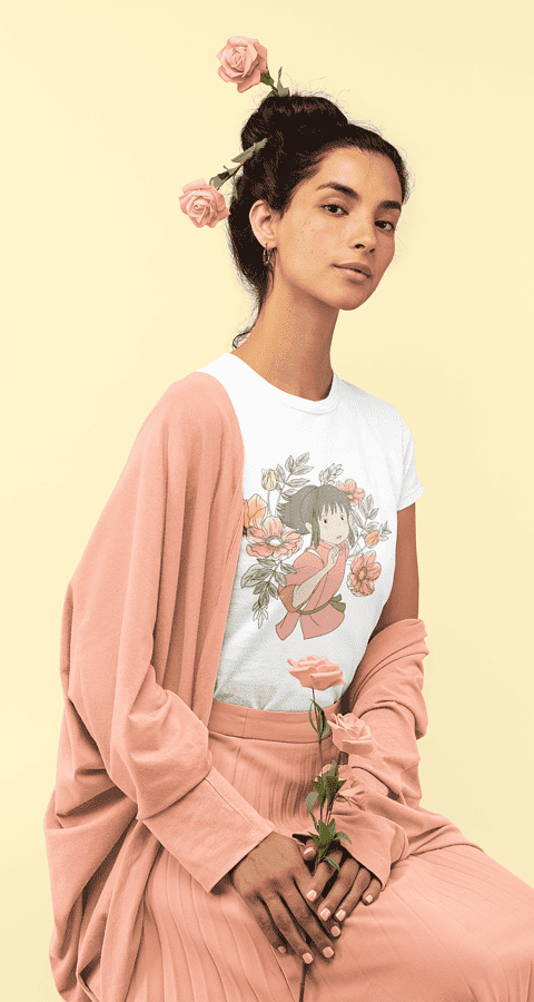 טי שירט אנימה המסע המופלא