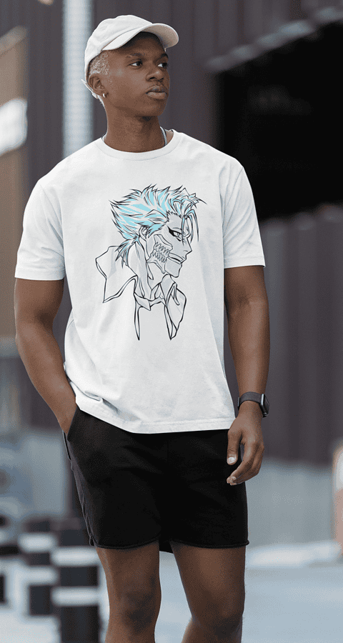 טי שירט אנימה גרימג'ו אספאדה 6