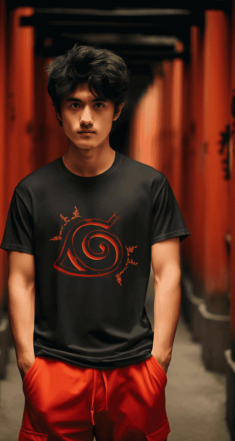 טי שירט אנימה קונוהא סימבול