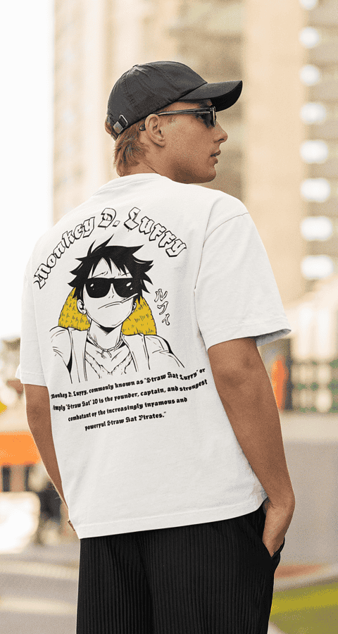 טי שירט אנימה מונקי די לופי