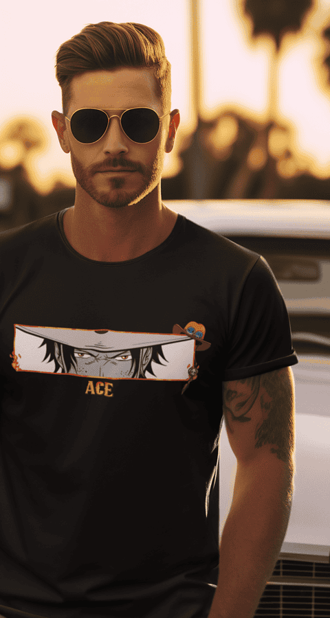 טי שירט אנימה אייס