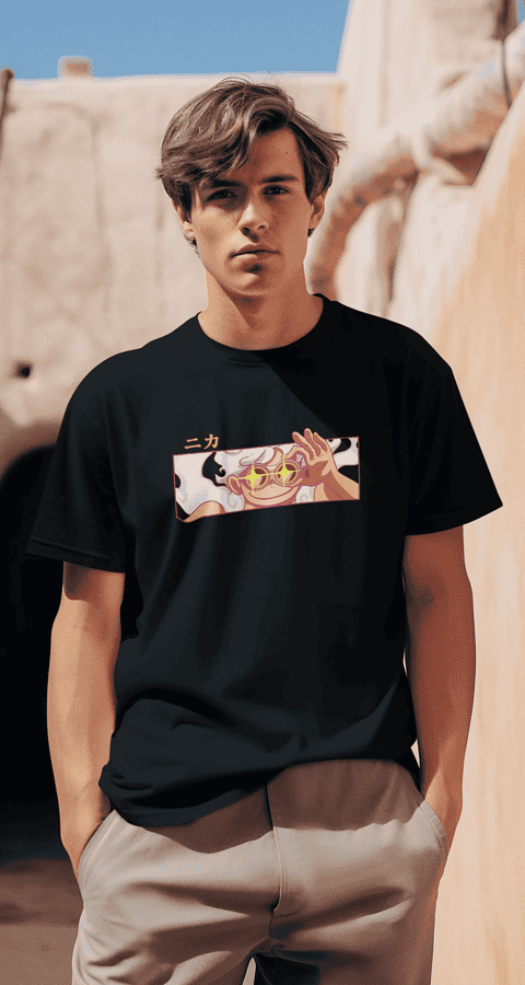 טי שירט אנימה אל השמש ניקה