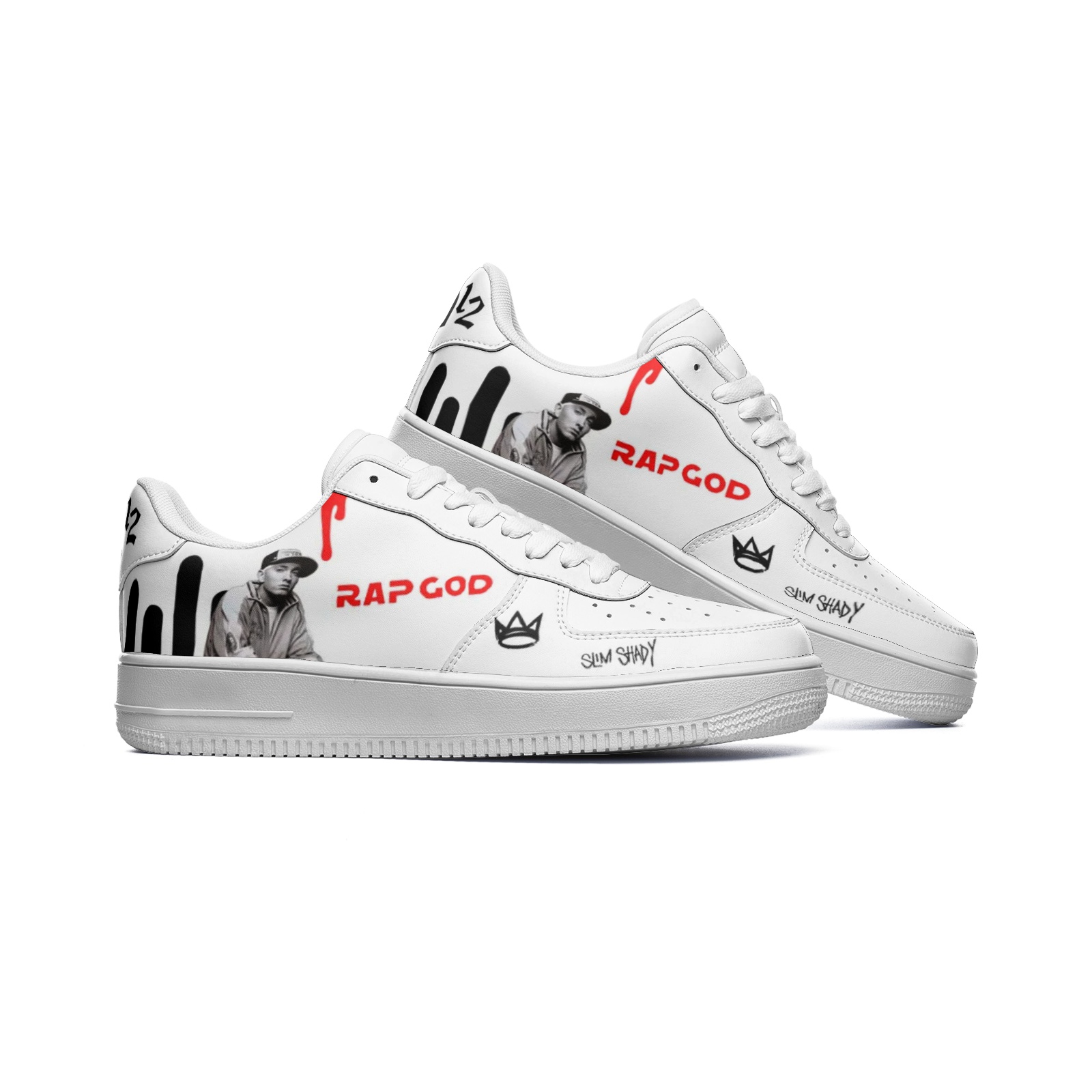 Eminem Rap god Sneakers – תמונה 2