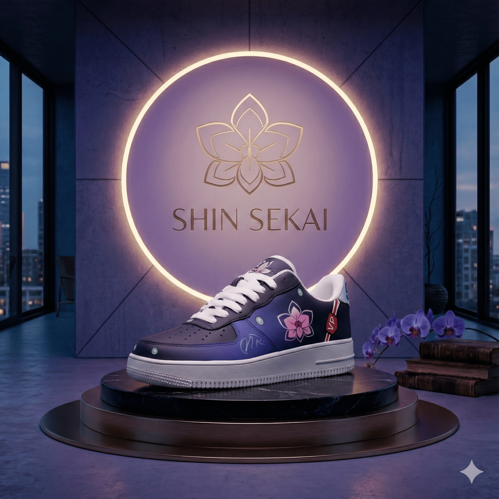 Robin Egg Head Sneakers