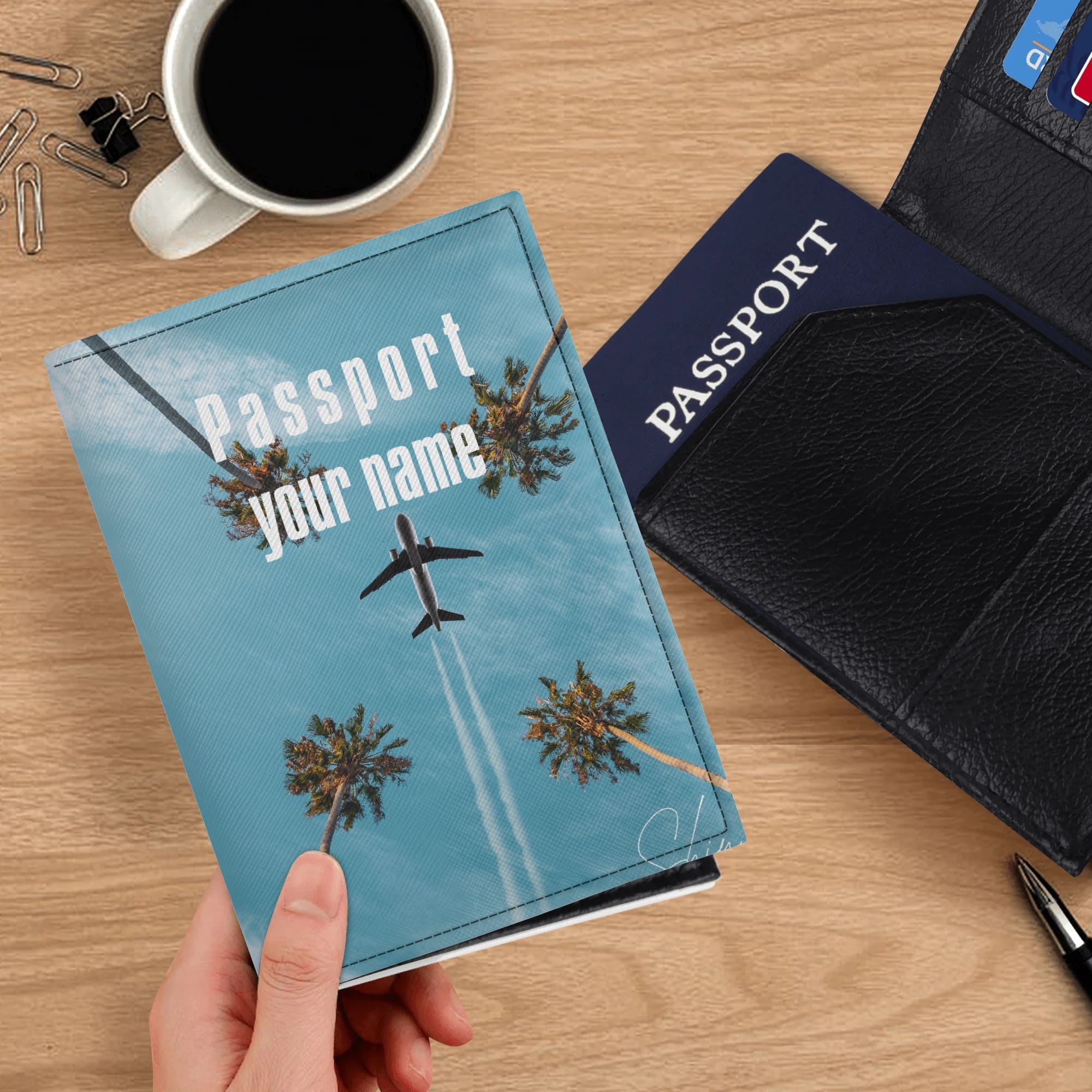 דרכון בעיצוב אישי - תמונה לדוגמא בלבד